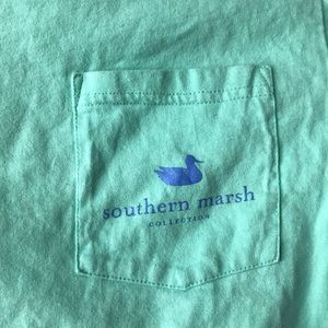 Southern marsh teal shirt